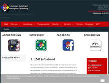 Tablet Screenshot of lzg-herzogtum-lauenburg.de